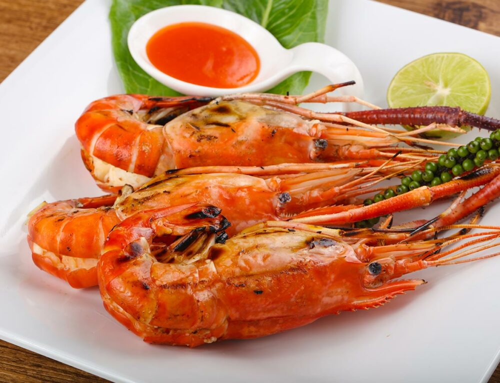 Ouassous flambés au rhum - Parc Aquacole